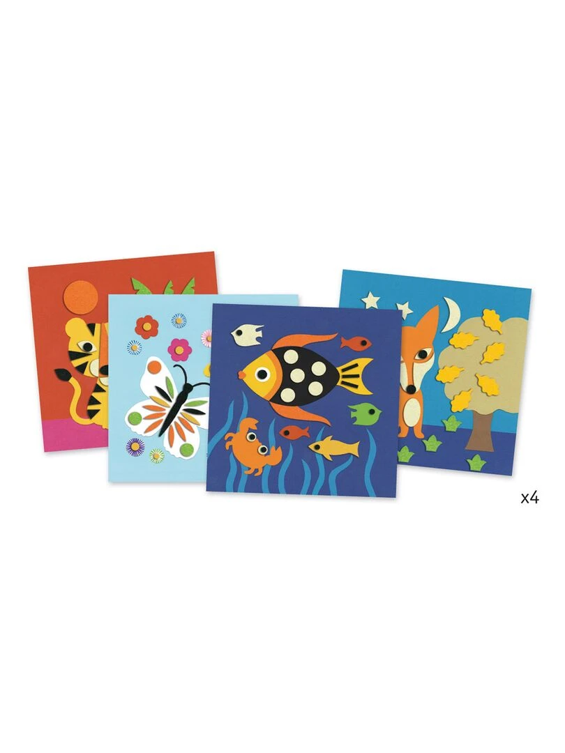 Tableaux de feutrine : Douce nature   N/A