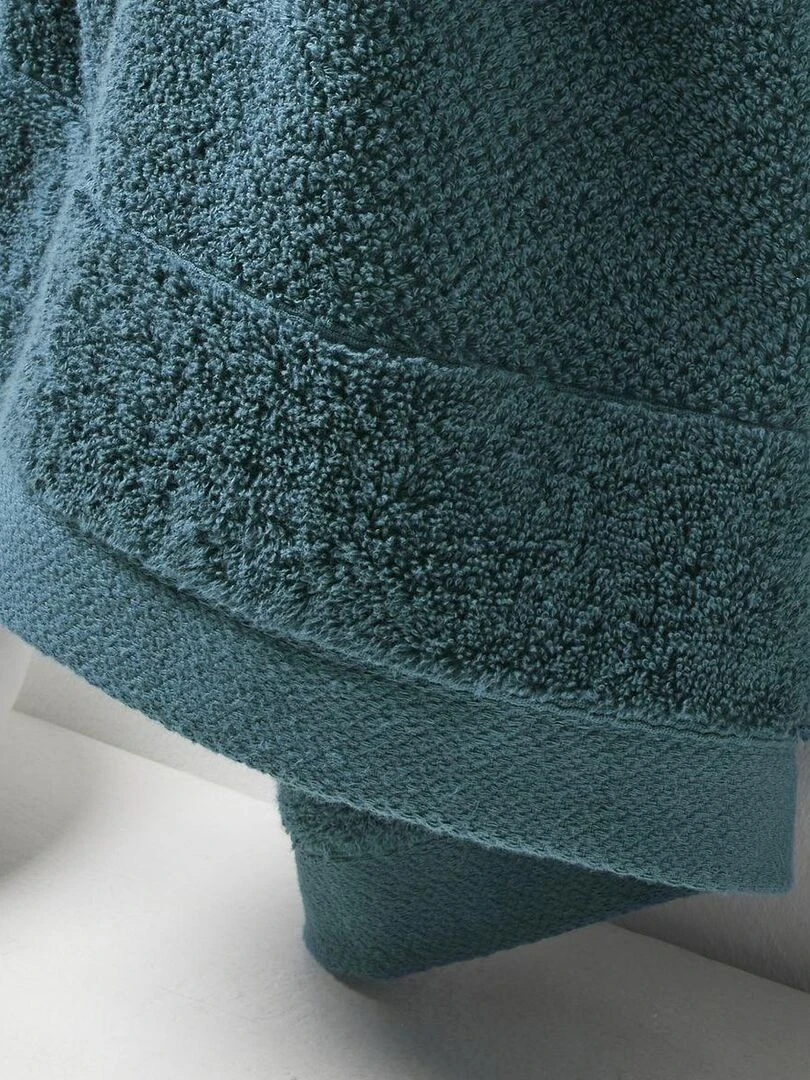 Maxi drap de bain uni 'BIO ORGANIC' 'TODAY'   Bleu