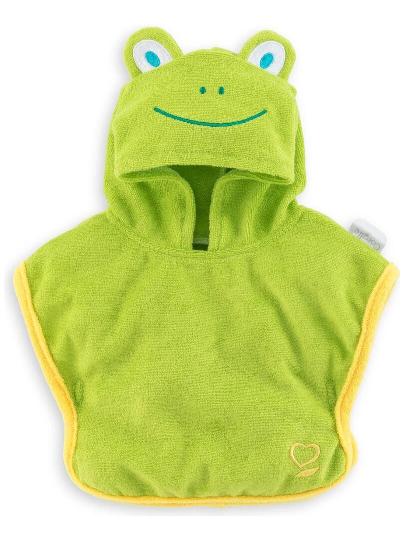 Cape de bain grenouille pour poupon 30cm N/A