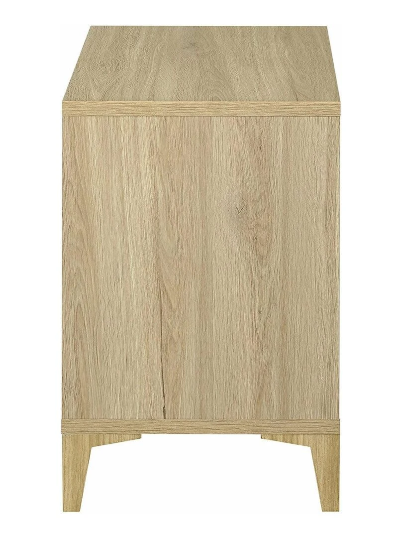 Chevet 2 tiroirs Kira   AKITEN RETAIL   Marron