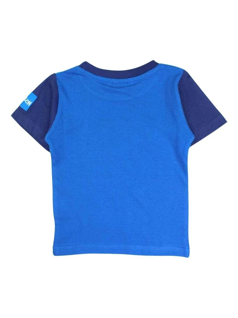 Disney T shirt garçon imprimé Lilo Et Stitch en coton Bleu marine