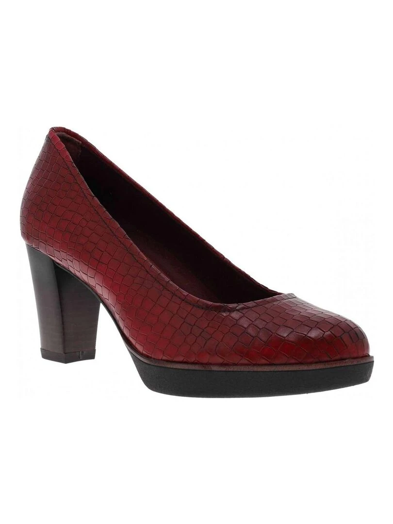 TAMARIS Escarpins cuir Rouge