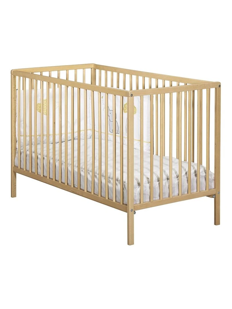 Lit bébé FIRST BABYPRICE Marron