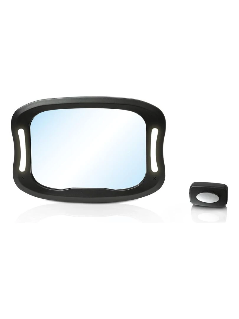 Miroir de surveillance avec lumière LED XXL Ezi Mirror Led Noir