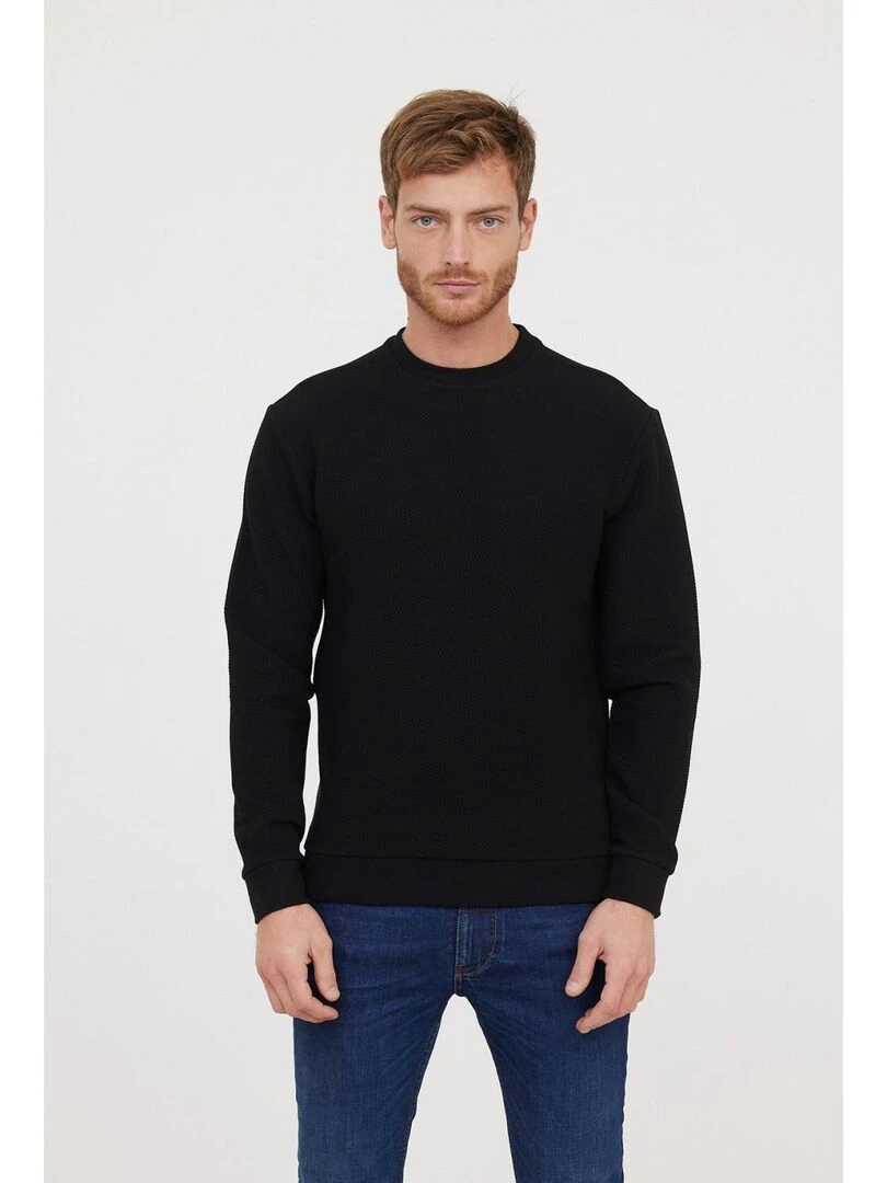 Lee Cooper Sweatshirt coton regular EVELO Noir