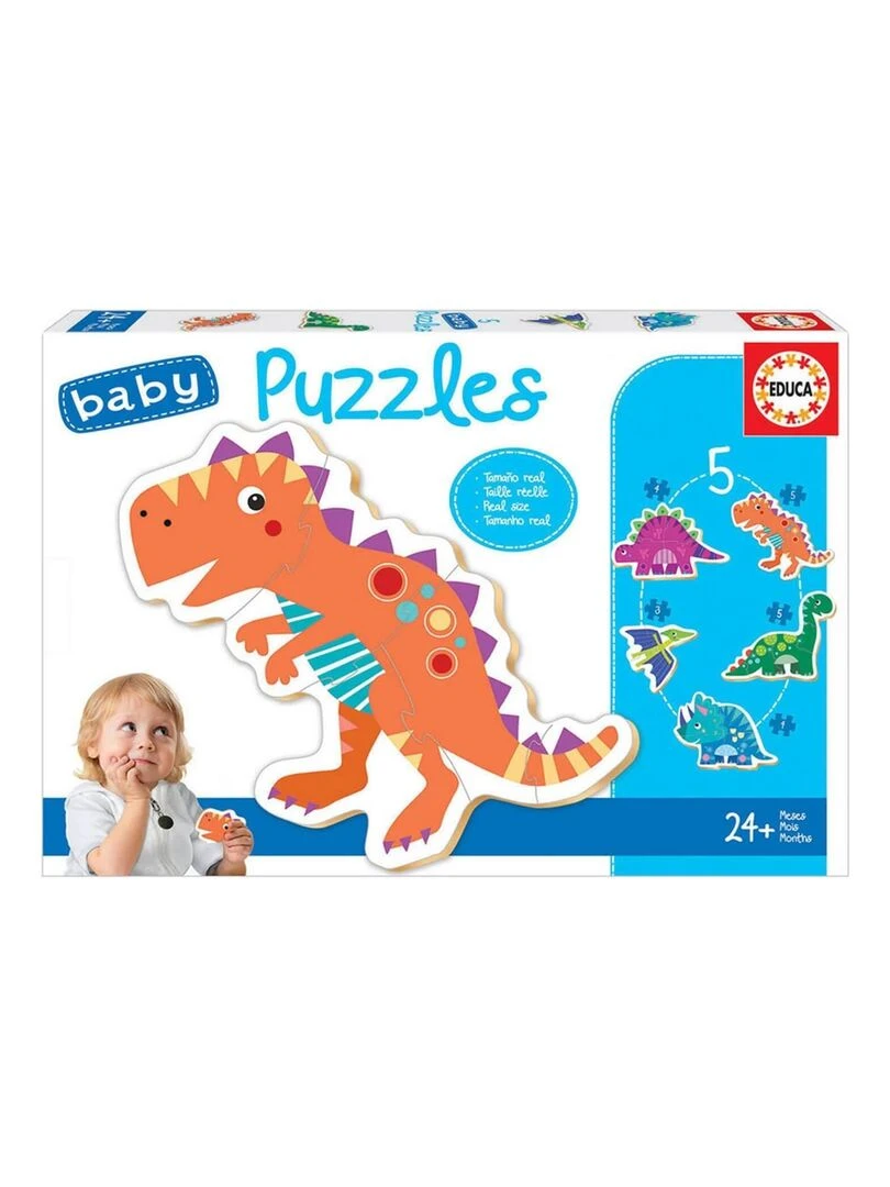 Puzzle baby 3 5 pièces Dinosaures N/A