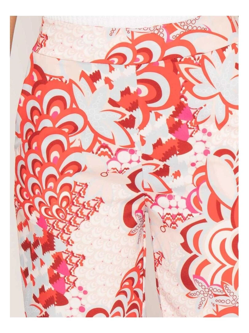 Pantalon motifs ECOLA   Rouge
