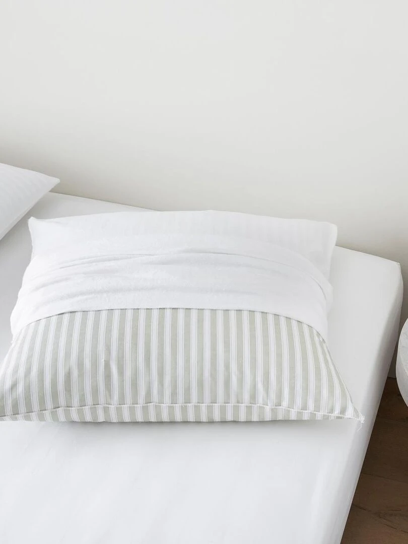 DODO Lot de 2 Protège Oreillers Imperméable et Respirant Blanc