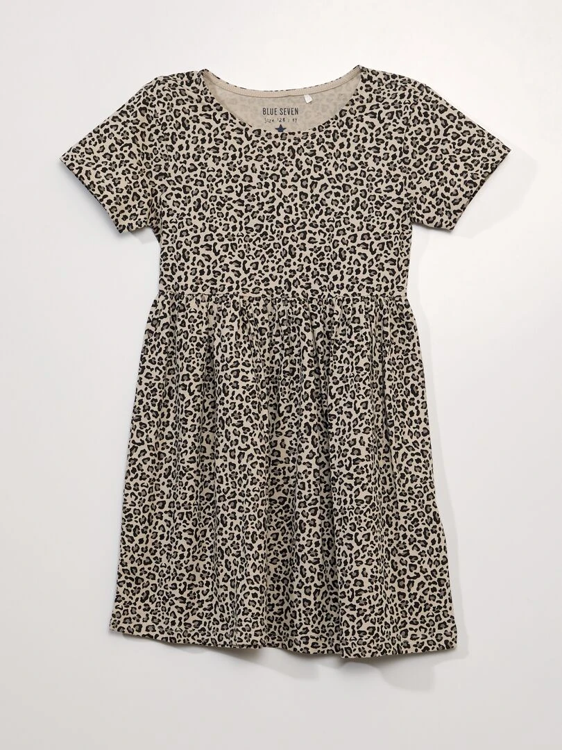 Lot de 3 robes imprimées   Blanc/marron/marine