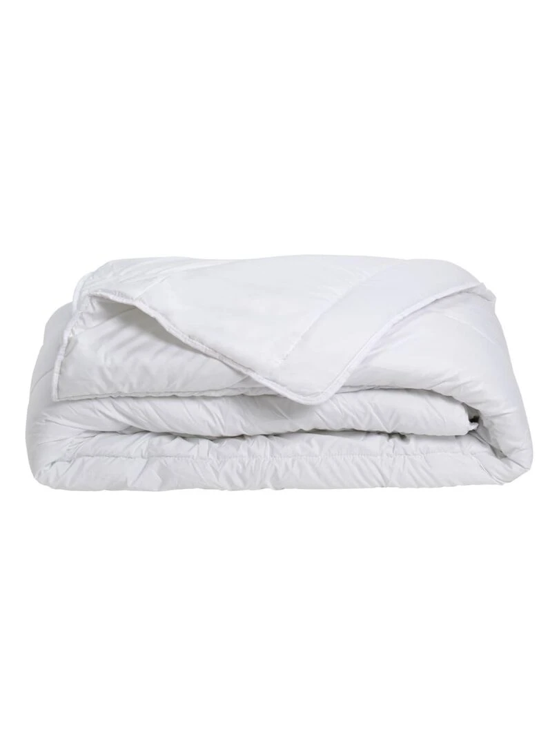 Bleu Câlin Couette légère anti acariens été Blanc