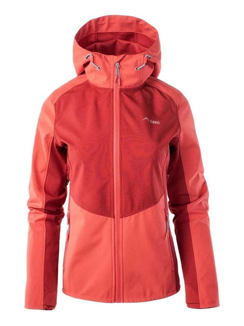 Elbrus Veste softshell ENVISAT Rouge foncé