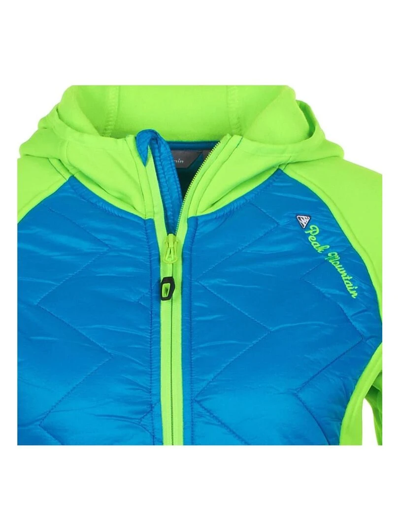 Blouson polarshell femme ACERLA   Bleu Vert