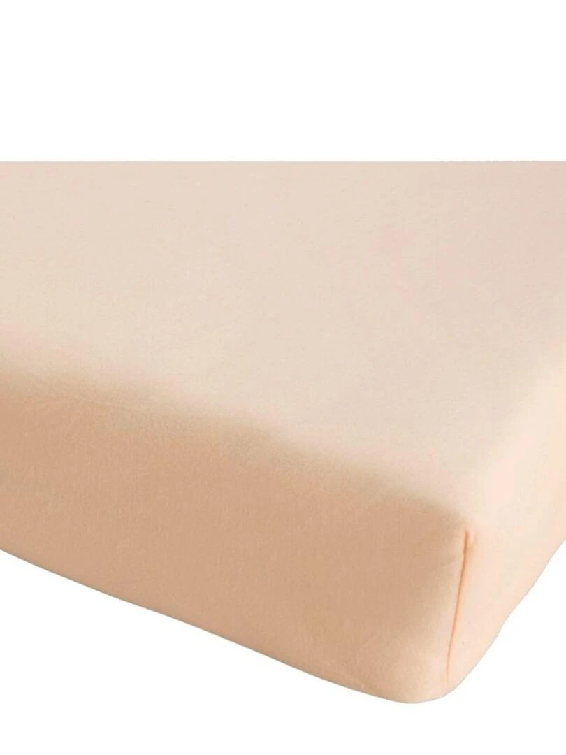 Drap Housse Lit bébé Les Chatounets Ecru