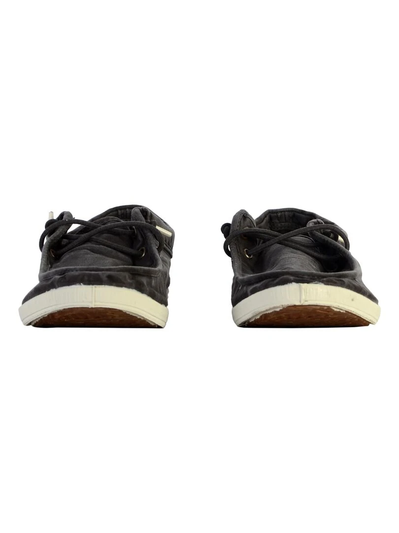 Basket à Lacet Natural World Wallabi Enzimatico   Noir