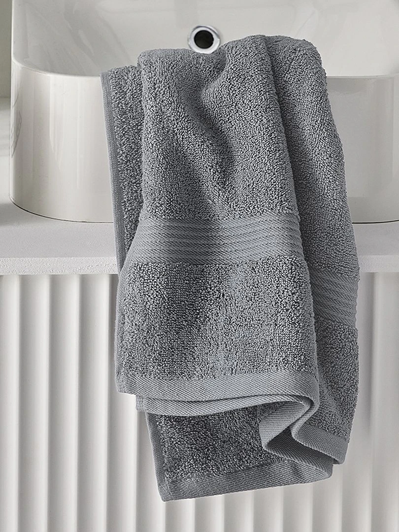 Serviette de bain 50 x 90 cm gris