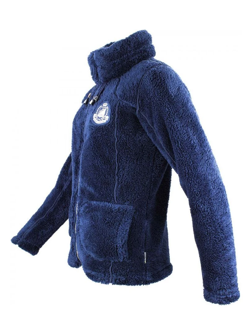 Blouson polaire femme ASANA   Bleu marine