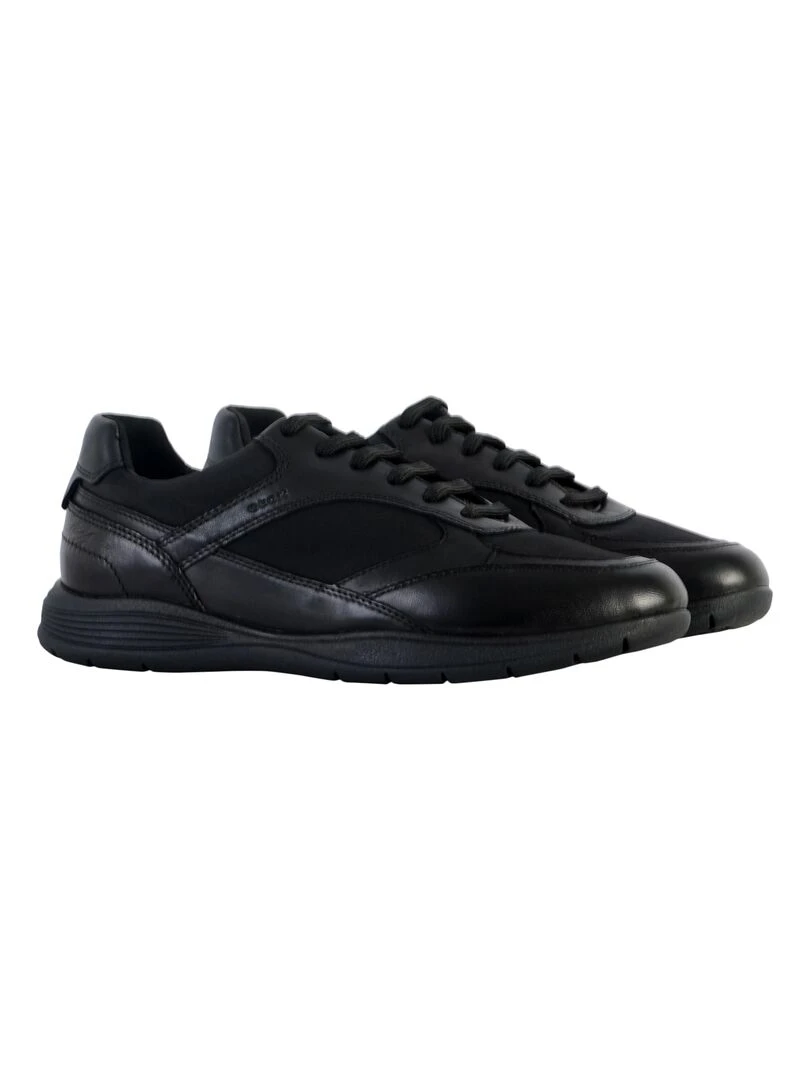 Basket Cuir Geox U Spherica EC2 A She.Lea   Noir
