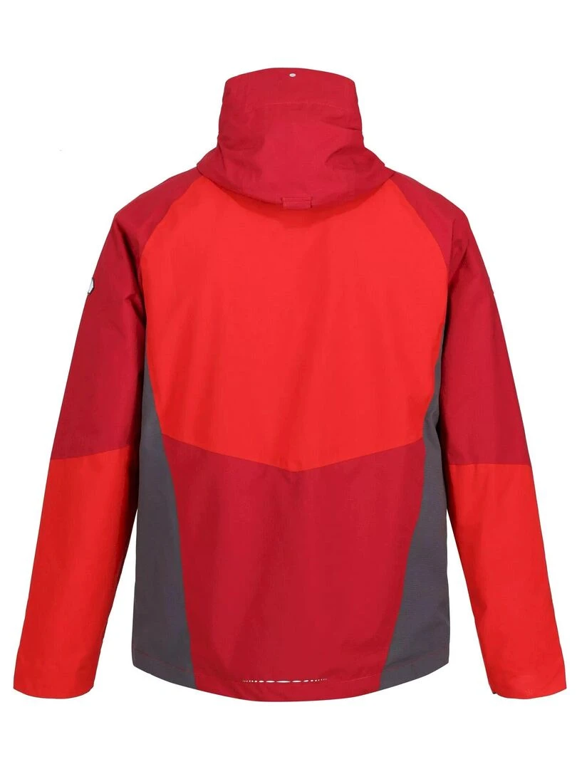 Regatta Veste imperméable SACRAMENTO Rouge foncé
