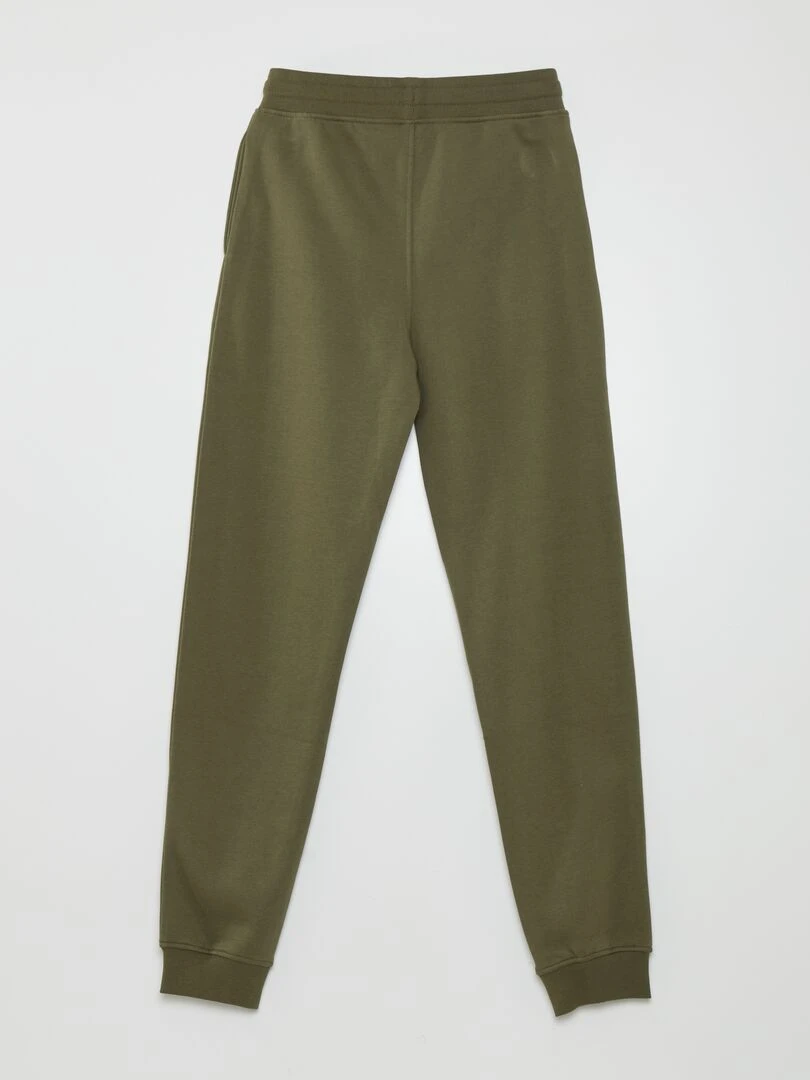 Pantalon jogging en molleton Kaki