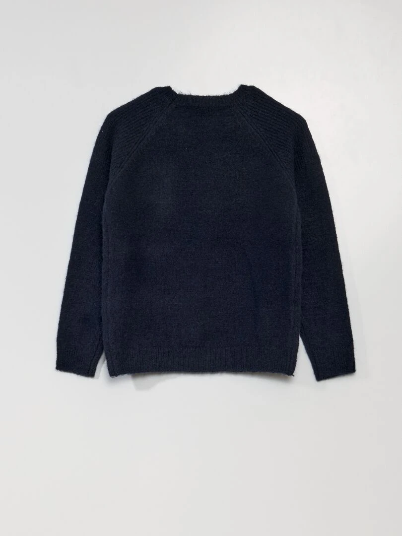 Pull en maille   Bleu