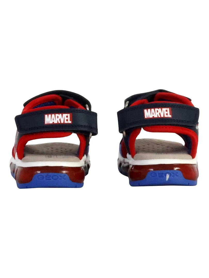 Sandales Cuir Enfant Geox Android   Bleu marine