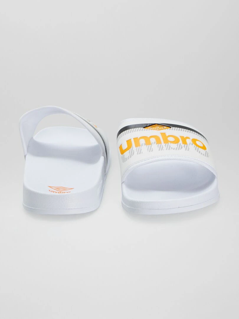 Claquettes de piscine 'Umbro'   Blanc