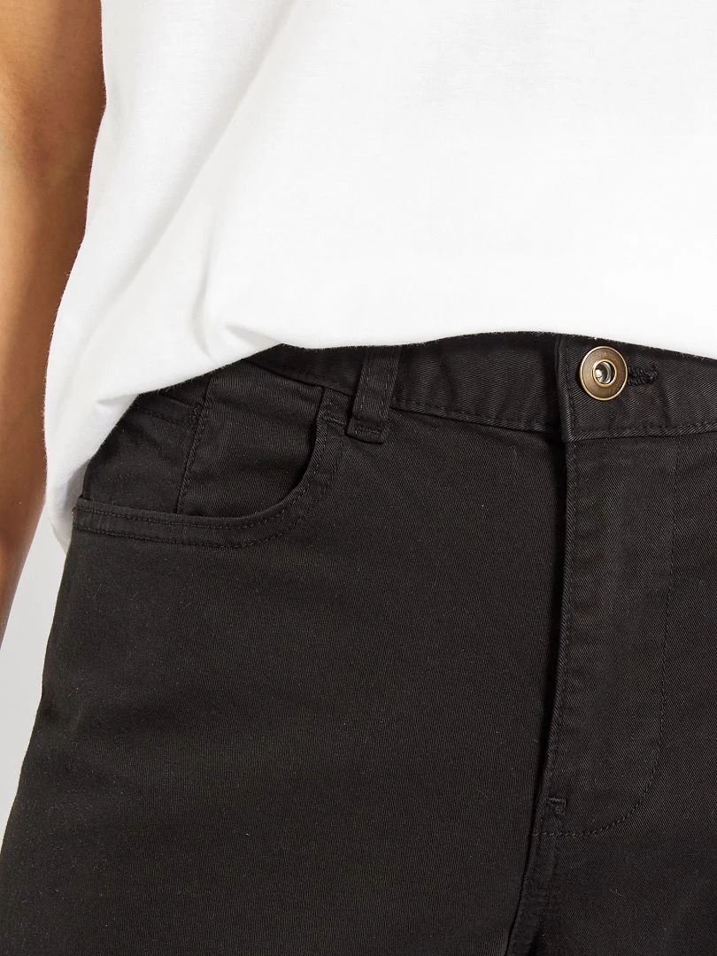 Jean slim 5 poches   L32   noir