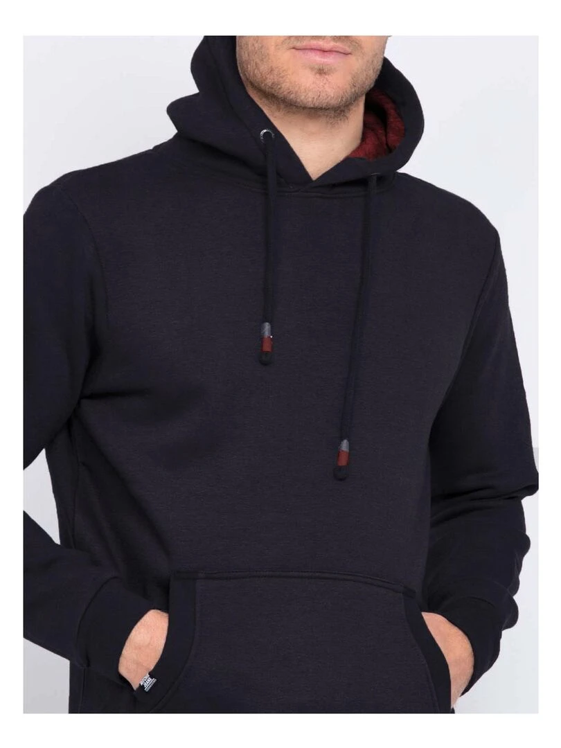 Sweat capuche WIDEM   Bleu marine