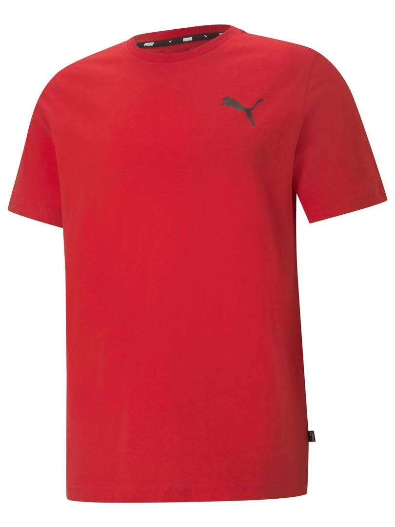 Tee Shirt Puma ESS Small Logo Rouge