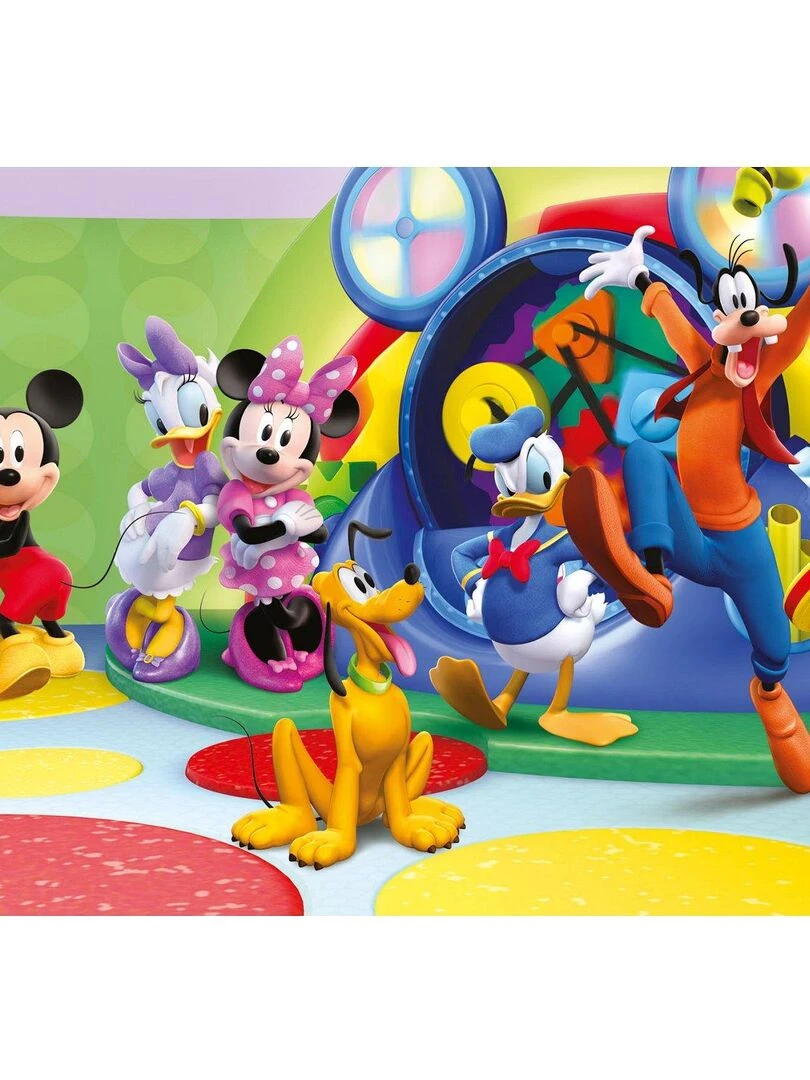 Puzzle 2 x 12 pièces : Mickey Minnie et leurs amis N/A