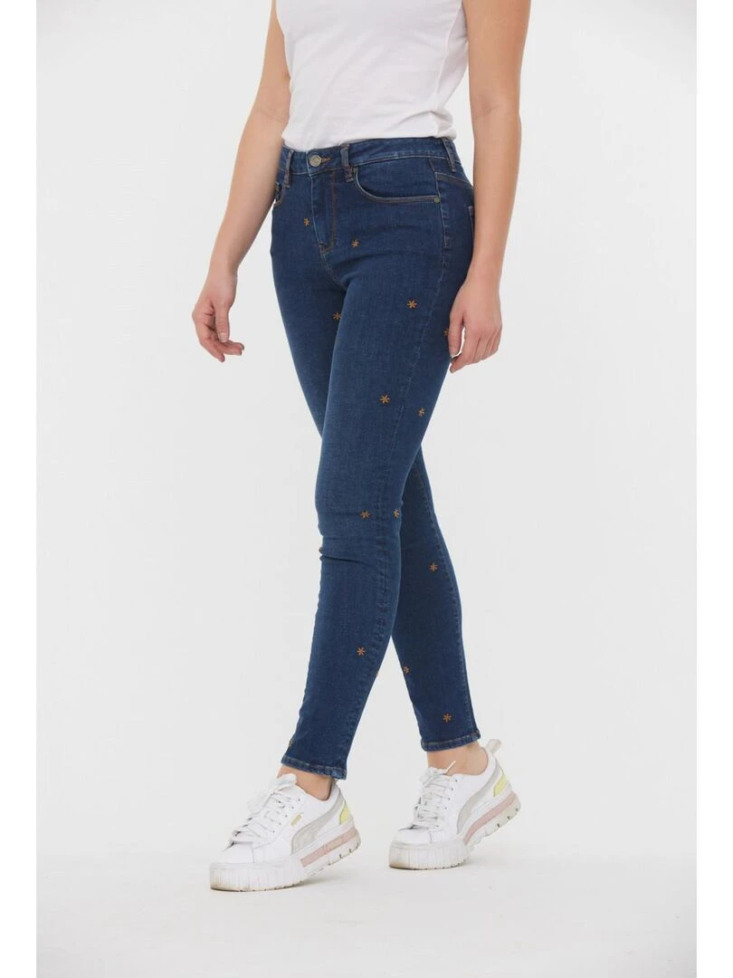 Lee Cooper   Jean coton slim LC135F   Bleu