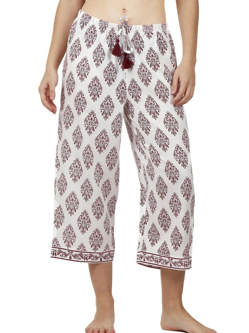 Pantalon de plage Cord Violet prune