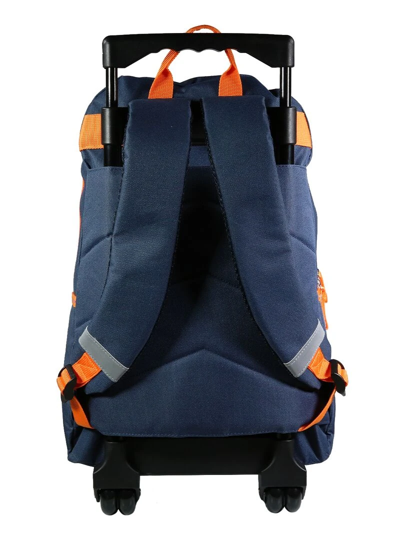 BAGTROTTER Sac à dos à roulettes Vorax Bleu Dinosaure Surf   Bleu
