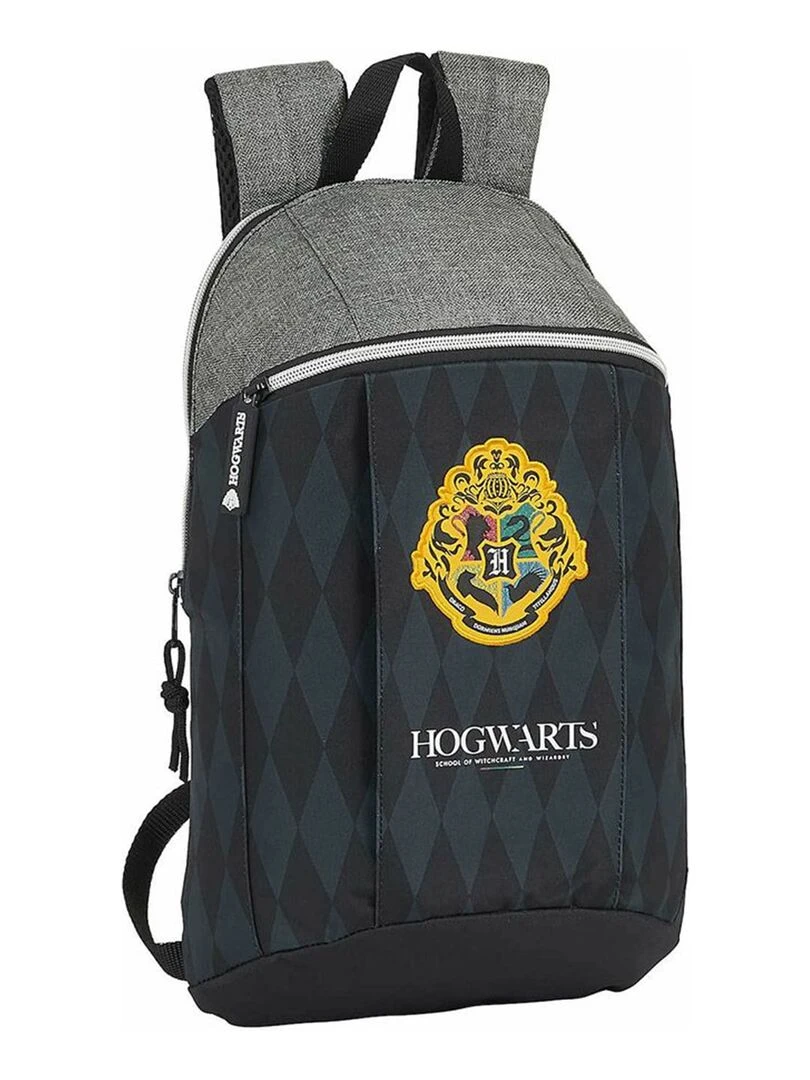 Sac à dos Scolaire Enfant Poudlard Gris