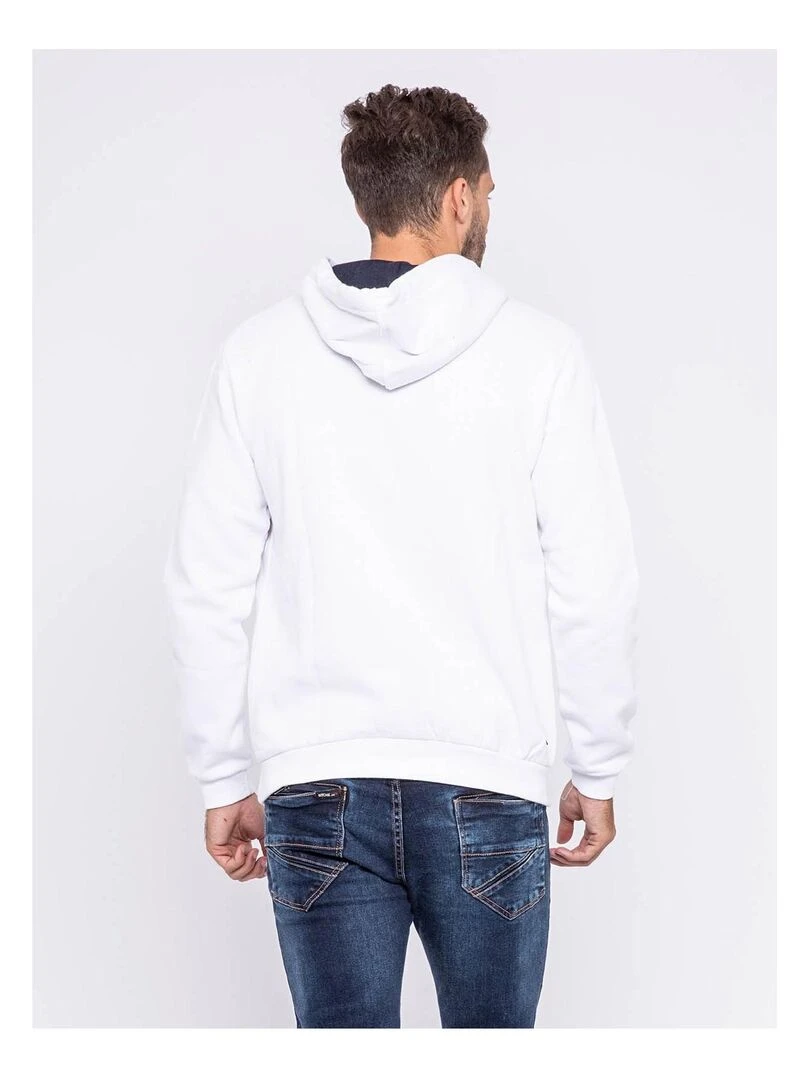 Sweat capuche WESKOF Blanc