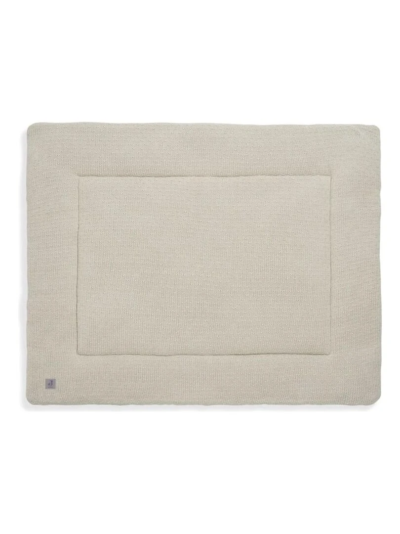 Tapis de Parc Bébé 80x100cm Bliss Knit Teddy Nougat Beige