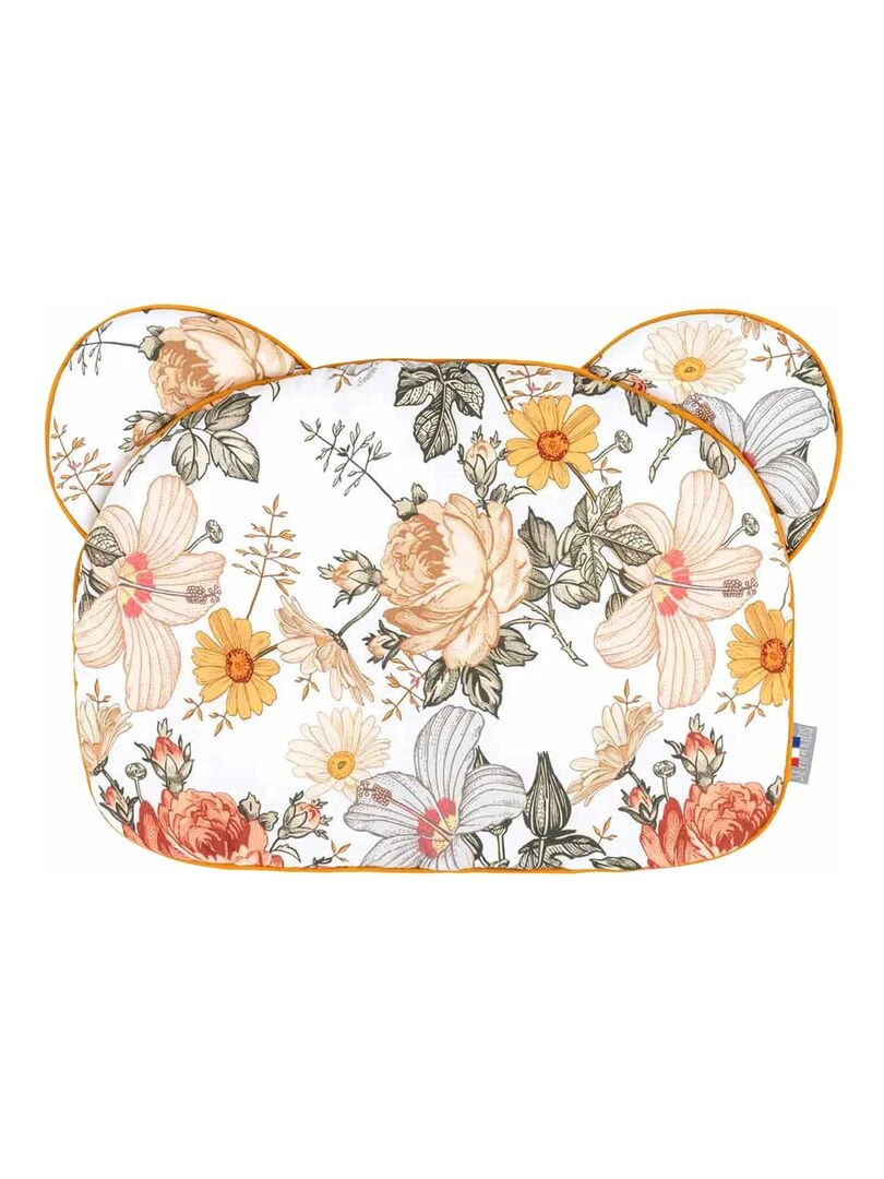 Oreiller coussin plat réversible Néo Vintage Multicolore