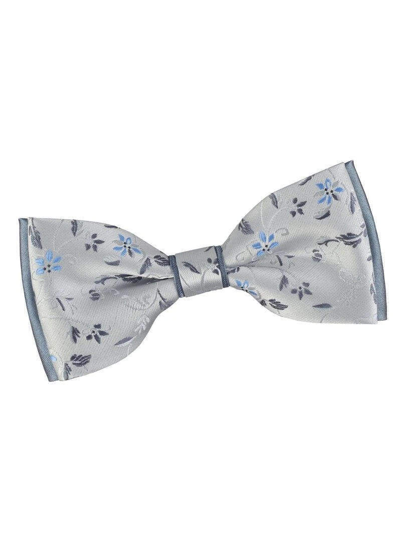 Noeud Papillon Flo Fabriqué en Europe Gris Argenté