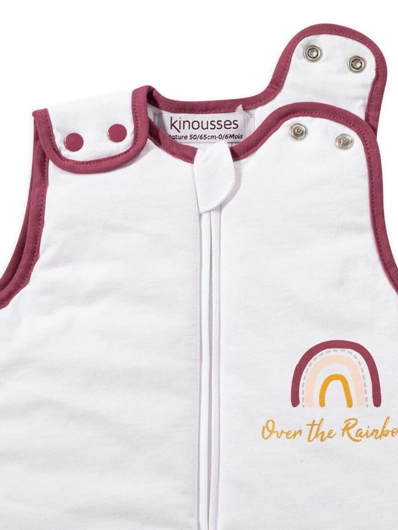 Gigoteuse naissance TOG 2.5 en coton Blanc