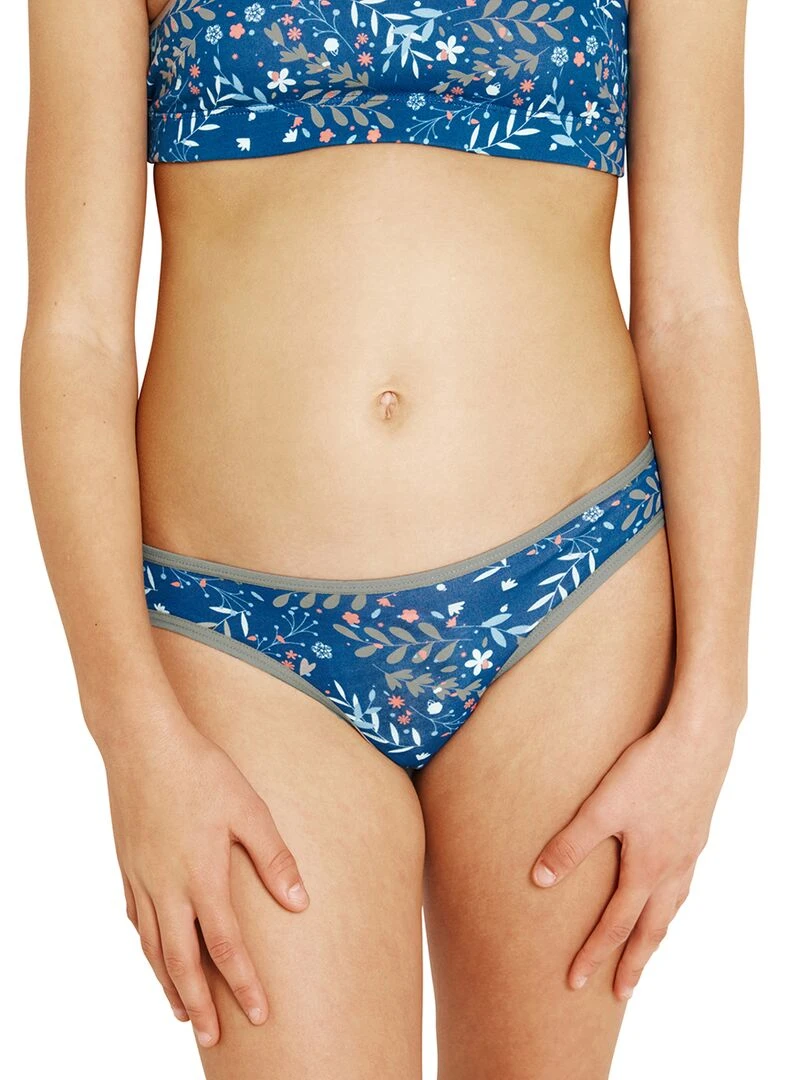 Lot de 3 slips Girl Mode by Fille Kaki