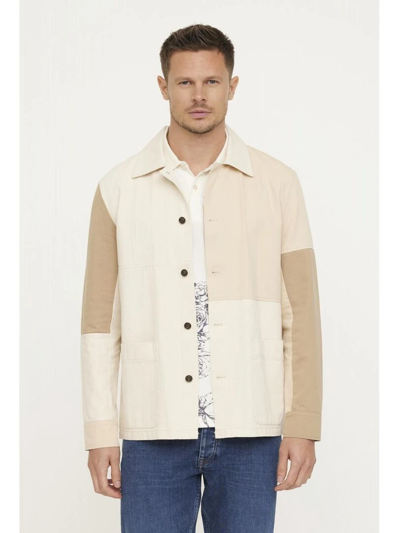 Lee Cooper Veste manches longues coton regular FOLIO Beige argile