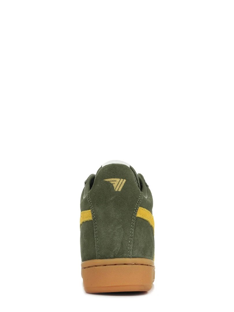 Baskets Equipe Suede   Vert olive