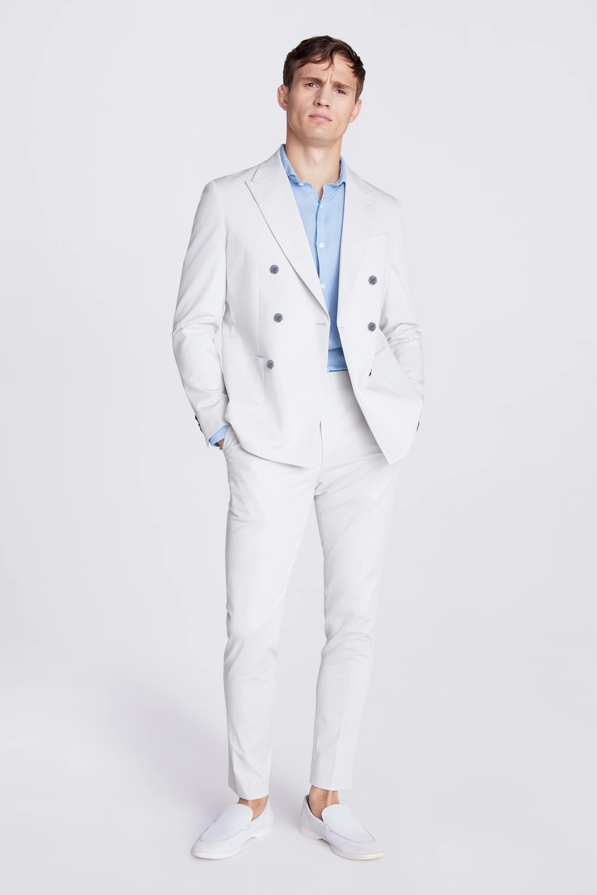 Slim Fit Ink Houndstooth Dress Jacket   Buy Online at Moss