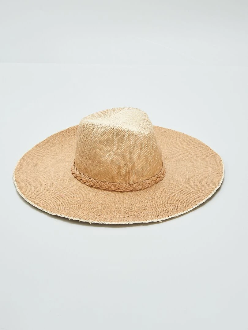 Chapeau de paille BEIGE