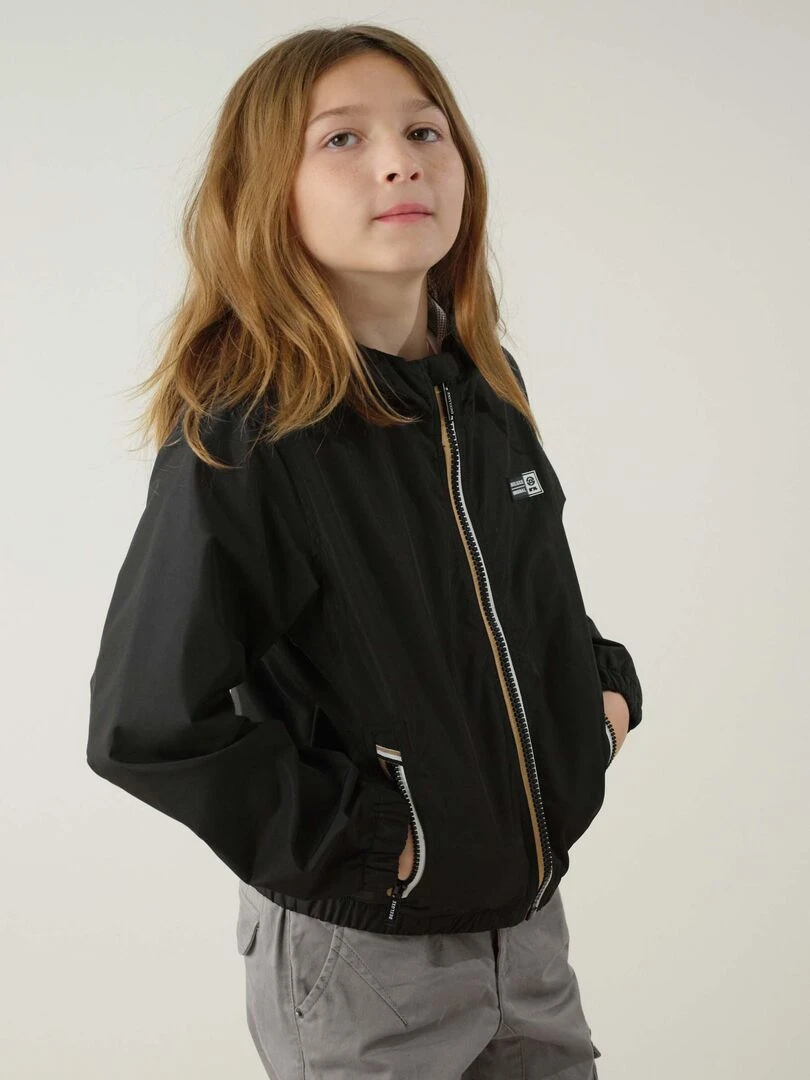 Blouson pour garçon 100 'Deeluxe'   Noir