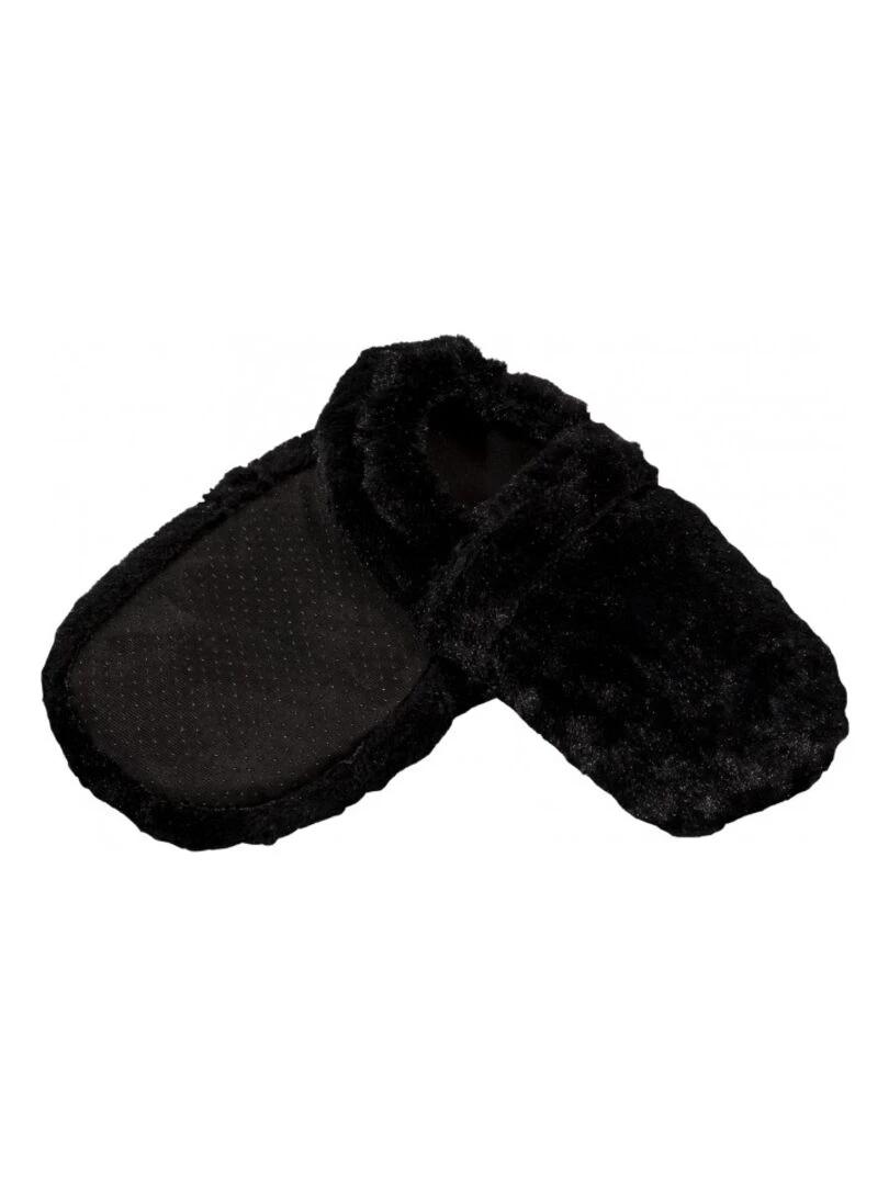 Chaussons chauffants Noirs Made in France Noir
