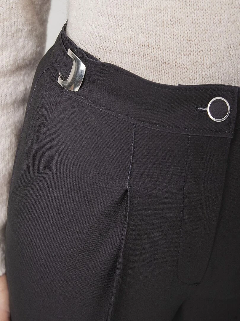 Pantalon ceinture réglable   Damart   Noir