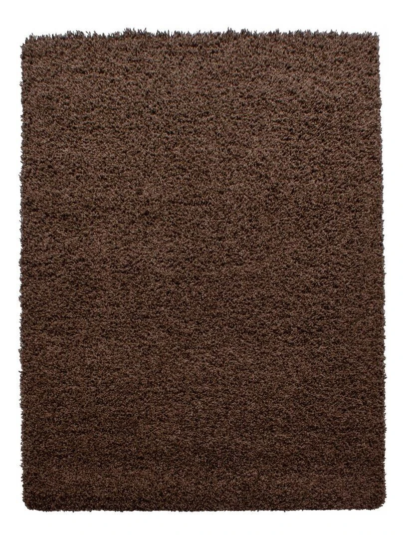 Tapis shaggy UNI L OEKO TEX® Marron