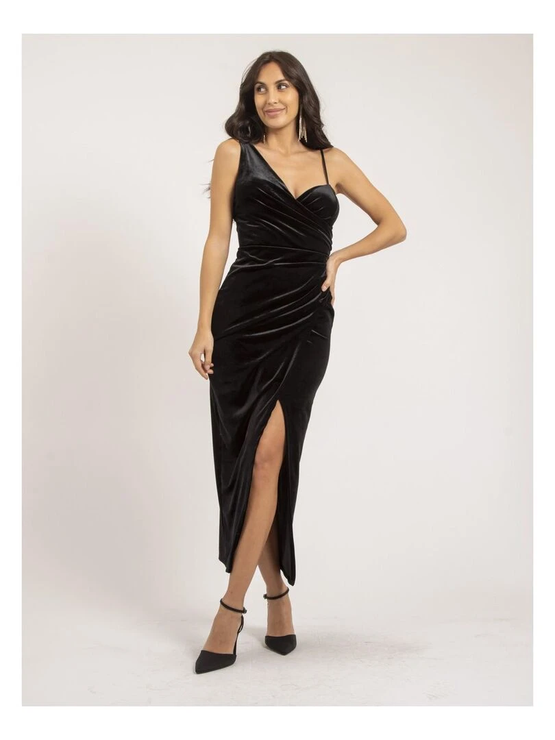 Robe longue velours INAKIA Noir