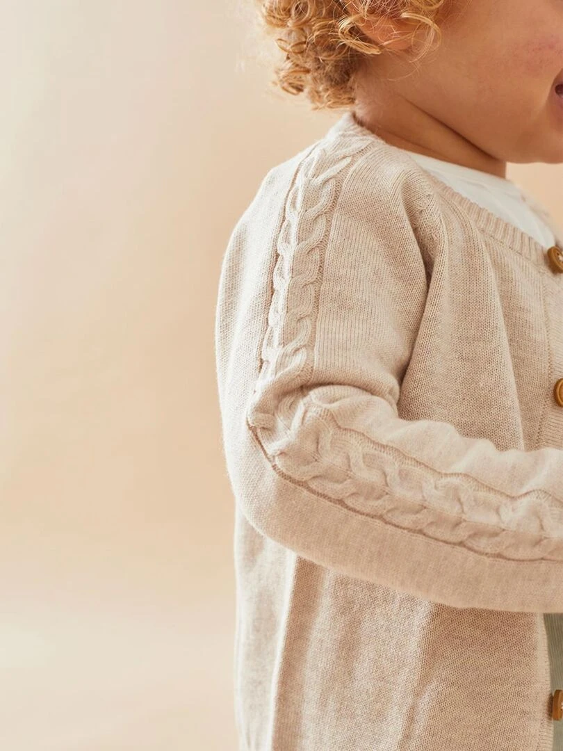 Cardigan en tricot Noukie's Beige